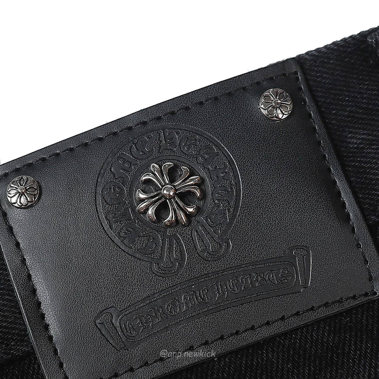 Chrome Hearts Black Cross Jeans (11) - newkick.app